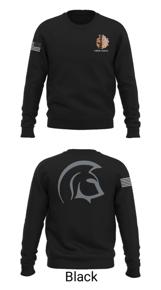 Crew Neck Sweatshirt, Silverdale Spartans, Men's Basketball, Teamtime, Team time, sublimation, custom sports apparel, team uniforms, spirit wear, spiritwear, sports uniforms, custom shirts, team store, custom team store, fundraiser sports, apparel fundraiser