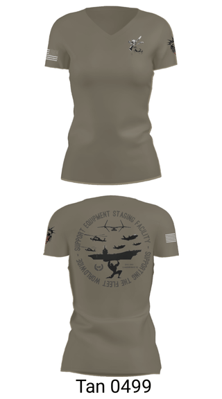 Women's Short Sleeve Vneck Shirt, , Navy, Teamtime, Team time, sublimation, custom sports apparel, team uniforms, spirit wear, spiritwear, sports uniforms, custom shirts, team store, custom team store, fundraiser sports, apparel fundraiser
