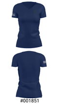 Teammate Basketball, Llc 7060600 Women's Short Sleeve V-neck Shirt - 21