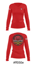 VanGaurds 56010814 Women's Long Sleeve V-neck Shirt - 7