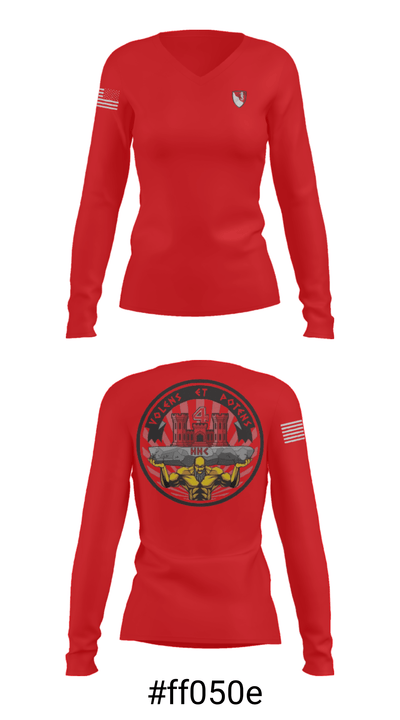VanGaurds 56010814 Women's Long Sleeve V-neck Shirt - 7