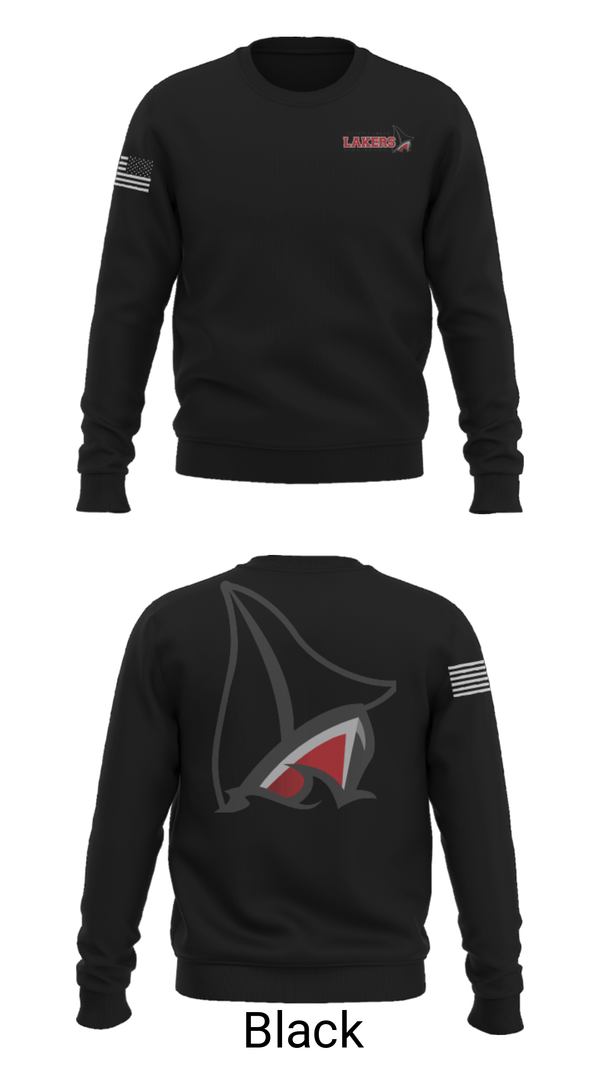 Crew Neck Sweatshirt, Detroit Lakes High School Swimming, Swimming, Teamtime, Team time, sublimation, custom sports apparel, team uniforms, spirit wear, spiritwear, sports uniforms, custom shirts, team store, custom team store, fundraiser sports, apparel fundraiser