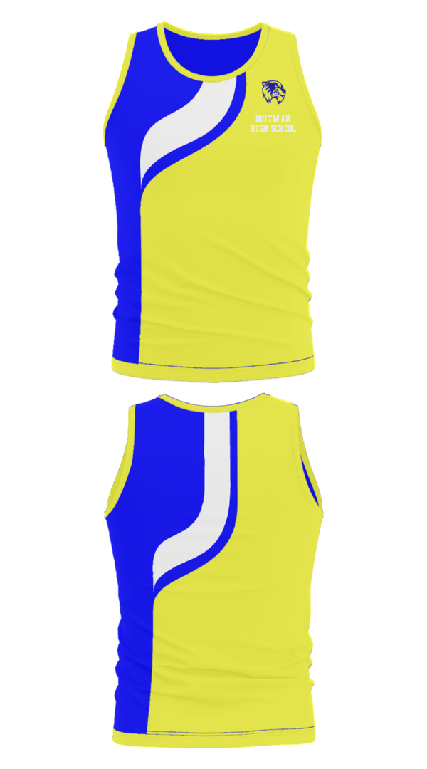 Tank Top, Quitman High School, Spirit Store, Teamtime, Team time, sublimation, custom sports apparel, team uniforms, spirit wear, spiritwear, sports uniforms, custom shirts, team store, custom team store, fundraiser sports, apparel fundraiser