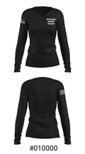 Sunridge Middle School 64098478 Women's Long Sleeve V-neck Shirt - 20