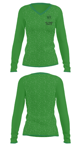 Women's Long Sleeve Vneck Shirt, West Bloomfield High School Basketball, Men's Basketball, Teamtime, Team time, sublimation, custom sports apparel, team uniforms, spirit wear, spiritwear, sports uniforms, custom shirts, team store, custom team store, fundraiser sports, apparel fundraiser