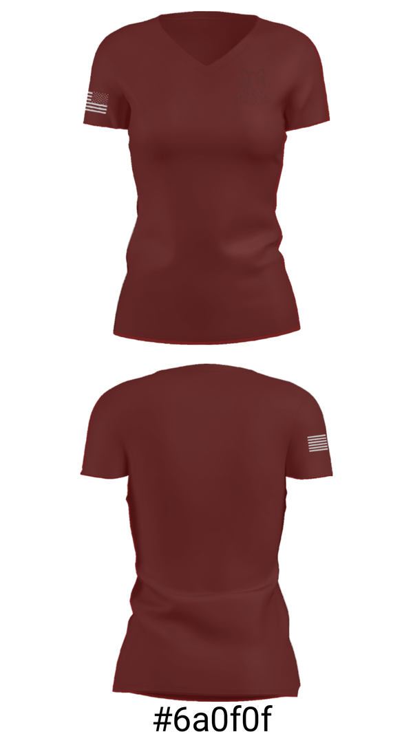 Women's Short Sleeve Vneck Shirt, Okemos High School Ice Hockey, Ice Hockey, Teamtime, Team time, sublimation, custom sports apparel, team uniforms, spirit wear, spiritwear, sports uniforms, custom shirts, team store, custom team store, fundraiser sports, apparel fundraiser