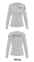 UPSIDE PROPERTY 9552609 Women's Long Sleeve V-neck Shirt - 6