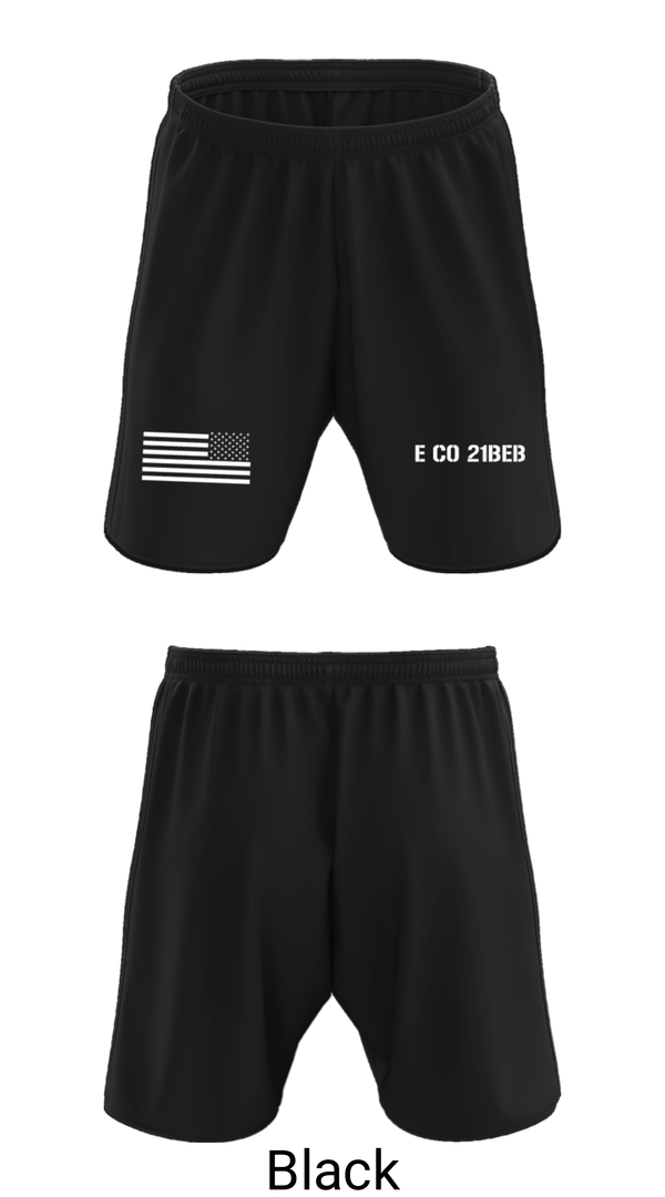 Athletic Shorts With Pockets, E CO 21BEB, Army, Teamtime, Team time, sublimation, custom sports apparel, team uniforms, spirit wear, spiritwear, sports uniforms, custom shirts, team store, custom team store, fundraiser sports, apparel fundraiser