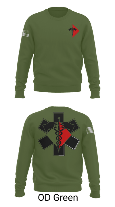 307th Medics 69478986 Crew Neck Sweatshirt - 26