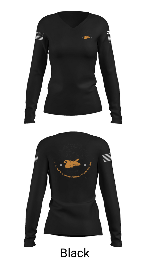 Women's Long Sleeve Vneck Shirt, Construction Camo, , Teamtime, Team time, sublimation, custom sports apparel, team uniforms, spirit wear, spiritwear, sports uniforms, custom shirts, team store, custom team store, fundraiser sports, apparel fundraiser