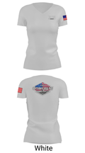 RBJ Concrete 52561308 Women's Short Sleeve V-neck Shirt - 7