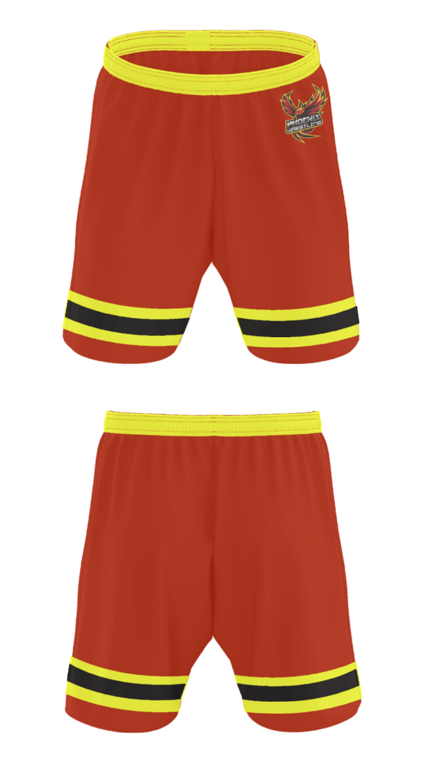 Athletic Shorts With Pockets, New Hampstead Wrestling, Wrestling, Teamtime, Team time, sublimation, custom sports apparel, team uniforms, spirit wear, spiritwear, sports uniforms, custom shirts, team store, custom team store, fundraiser sports, apparel fundraiser