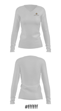 Cape Charles Christian School 37539533 Women's Long Sleeve V-neck Shirt - 20