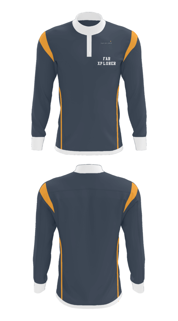 Quarter Zip Jacket, Far Xplorer, , Teamtime, Team time, sublimation, custom sports apparel, team uniforms, spirit wear, spiritwear, sports uniforms, custom shirts, team store, custom team store, fundraiser sports, apparel fundraiser
