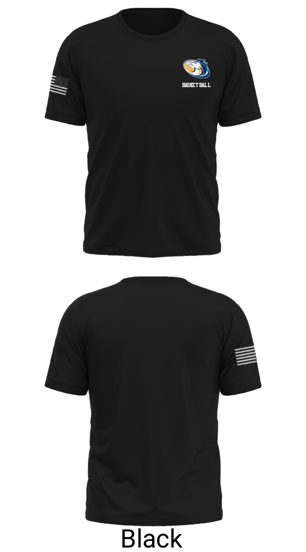 Short Sleeve Performance Shirt, Sahuarita High School Basketball, Men's Basketball, Teamtime, Team time, sublimation, custom sports apparel, team uniforms, spirit wear, spiritwear, sports uniforms, custom shirts, team store, custom team store, fundraiser sports, apparel fundraiser