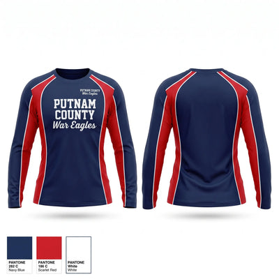 PUTNAM COUNTY War Eagles Long Sleeve Performance Shirt 1