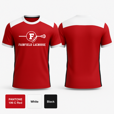 Fairfield Lacrosse 82469670 Short Sleeve Performance Shirt - 1