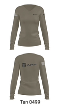 APF 42978430 Women's Long Sleeve V-neck Shirt - 39