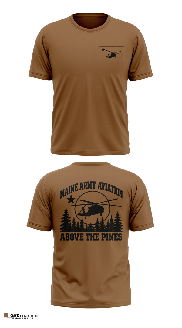 Moxie Medevac G Co 3/126th Short Sleeve Performance Shirt - 4