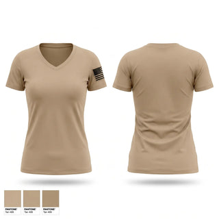 Womens Short Sleeve Vneck Shirt, Firefighter, Fire Department, Teamtime, Team time, sublimation, custom sports apparel, team uniforms, spirit wear, spiritwear, sports uniforms, custom shirts, team store, custom team store, fundraiser sports, apparel fundraiser
