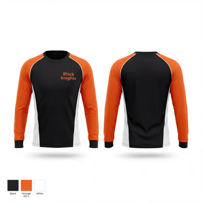 Black knights 2795346 Long Sleeve Performance Shirt 1