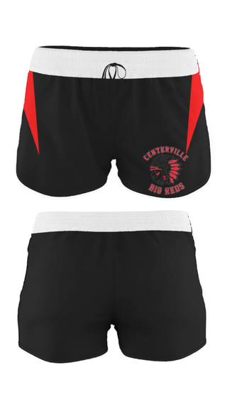 Women's Shorts, Centerville High School Wrestling, Wrestling, Teamtime, Team time, sublimation, custom sports apparel, team uniforms, spirit wear, spiritwear, sports uniforms, custom shirts, team store, custom team store, fundraiser sports, apparel fundraiser