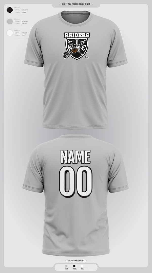 Short Sleeve Performance Shirt, NE Raiders, , Teamtime, Team time, sublimation, custom sports apparel, team uniforms, spirit wear, spiritwear, sports uniforms, custom shirts, team store, custom team store, fundraiser sports, apparel fundraiser