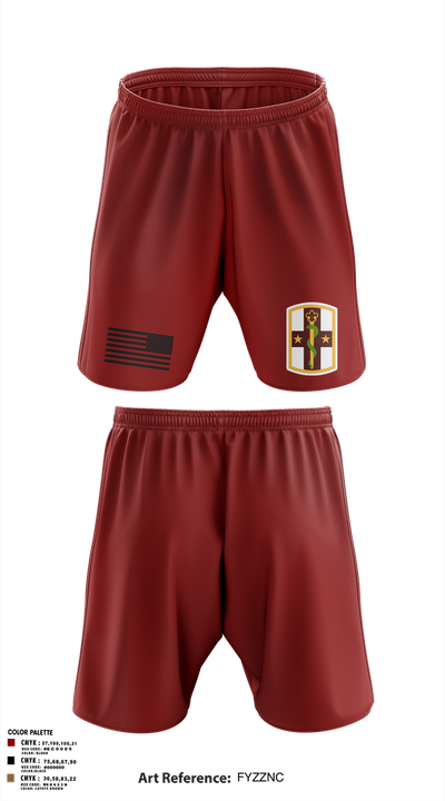 441 medical company ground ambulance 37316787 Athletic Shorts With Pockets - 1