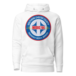Unisex Hoodie - 1 - White