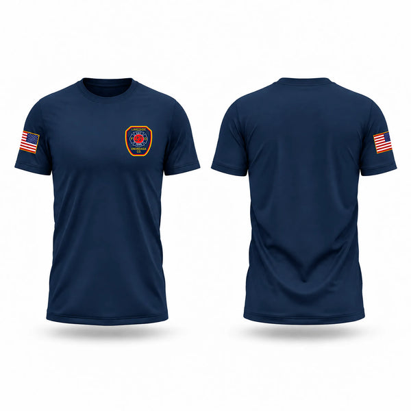 Short Sleeve Performance Shirt, Lakeside fire department, Fire Department, Teamtime, Team time, sublimation, custom sports apparel, team uniforms, spirit wear, spiritwear, sports uniforms, custom shirts, team store, custom team store, fundraiser sports, apparel fundraiser