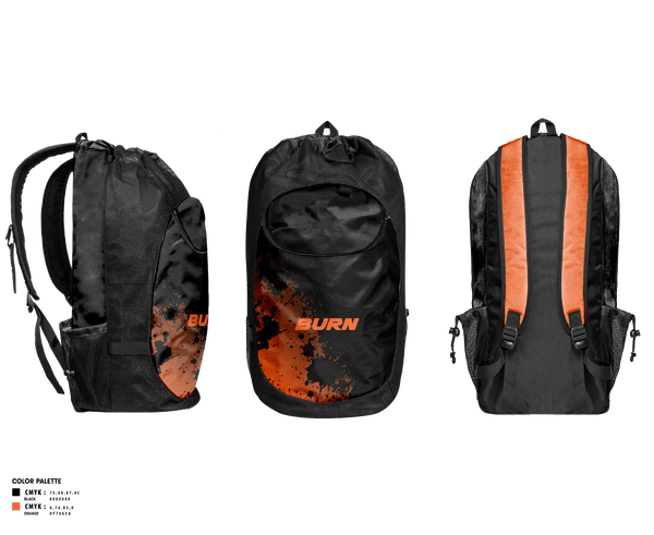 Gear Bag, BURN, Spirit Store, Teamtime, Team time, sublimation, custom sports apparel, team uniforms, spirit wear, spiritwear, sports uniforms, custom shirts, team store, custom team store, fundraiser sports, apparel fundraiser