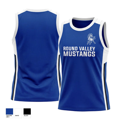 Mustangs Mens Basketball Jersey - 1
