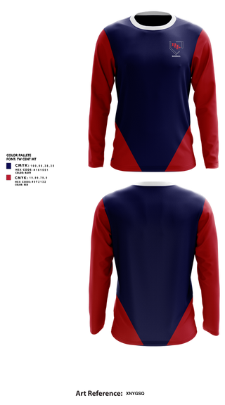 Long Sleeve Performance Shirt, BHP Baseball, Baseball, Teamtime, Team time, sublimation, custom sports apparel, team uniforms, spirit wear, spiritwear, sports uniforms, custom shirts, team store, custom team store, fundraiser sports, apparel fundraiser