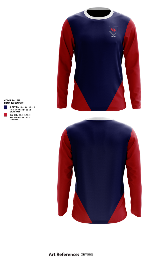 Long Sleeve Performance Shirt, BHP Baseball, Baseball, Teamtime, Team time, sublimation, custom sports apparel, team uniforms, spirit wear, spiritwear, sports uniforms, custom shirts, team store, custom team store, fundraiser sports, apparel fundraiser