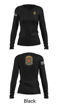 32d AAMDC DPICC 9823837 Women's Long Sleeve V-neck Shirt - 23