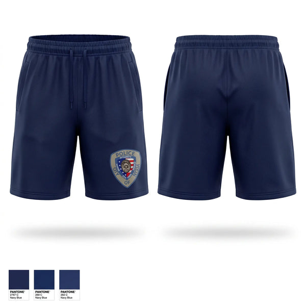 Athletic Shorts With Pockets, Nyssa Police Department, Police, Teamtime, Team time, sublimation, custom sports apparel, team uniforms, spirit wear, spiritwear, sports uniforms, custom shirts, team store, custom team store, fundraiser sports, apparel fundraiser