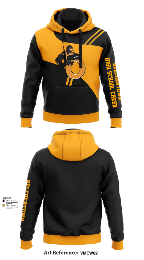 Hoodie, Belchertown High School Cheer, Cheer, Teamtime, Team time, sublimation, custom sports apparel, team uniforms, spirit wear, spiritwear, sports uniforms, custom shirts, team store, custom team store, fundraiser sports, apparel fundraiser