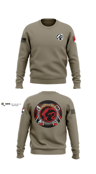 Crew Neck Sweatshirt, Support, HHT, 1/11 ACR, Army, Teamtime, Team time, sublimation, custom sports apparel, team uniforms, spirit wear, spiritwear, sports uniforms, custom shirts, team store, custom team store, fundraiser sports, apparel fundraiser