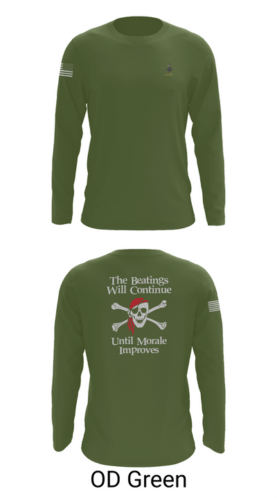 Delta Co. 1-3 AB 28832353 Long Sleeve Performance Shirt 46
