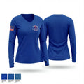 Superior Event Medical and Sales LLC 53623524 Women's Long Sleeve V-neck Shirt - 1