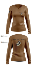 ATC 22027450 Women's Long Sleeve V-neck Shirt - 1
