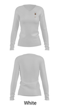 VAQ-144 Women's Long Sleeve V-neck Shirt - 11