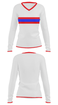 U.S. Tae Kwon Do Center 23498132 Women's Long Sleeve V-neck Shirt - 31