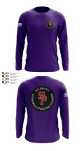 AFJROTC MS-081 DRONE TEAM 88778530 Long Sleeve Performance Shirt 1