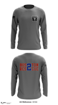 Boston Fire Department 36118843 Long Sleeve Performance Shirt 5