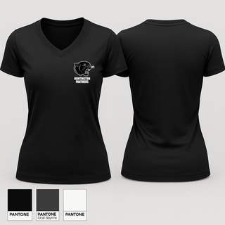 Womens Short Sleeve Vneck Shirt, Huntington Junior High School Basketball, Women's Basketball, Teamtime, Team time, sublimation, custom sports apparel, team uniforms, spirit wear, spiritwear, sports uniforms, custom shirts, team store, custom team store, fundraiser sports, apparel fundraiser