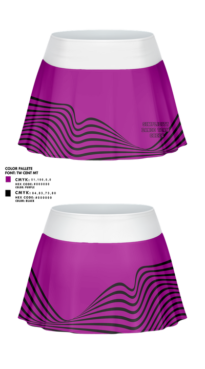 Simplicity Dance Team 81874019 Skort - 2