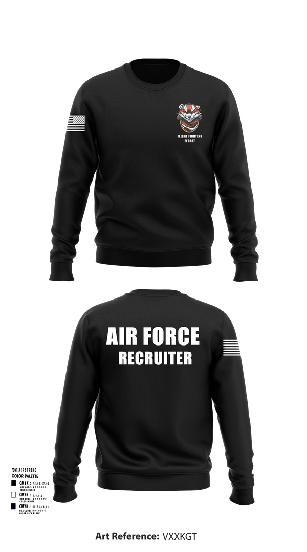 Crew Neck Sweatshirt, 336 RCS F Flight, , Teamtime, Team time, sublimation, custom sports apparel, team uniforms, spirit wear, spiritwear, sports uniforms, custom shirts, team store, custom team store, fundraiser sports, apparel fundraiser