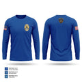 Samford University Police Long Sleeve Performance Shirt - 1