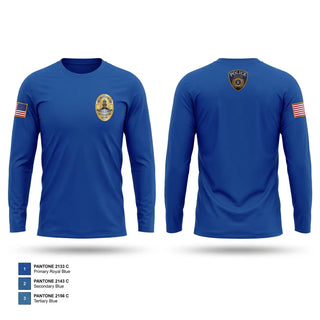 Long Sleeve Performance Shirt, Samford University Police, Police, Teamtime, Team time, sublimation, custom sports apparel, team uniforms, spirit wear, spiritwear, sports uniforms, custom shirts, team store, custom team store, fundraiser sports, apparel fundraiser